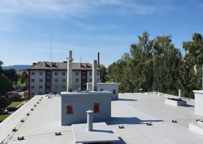 Montáž hromosvodu